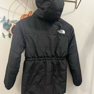 Girls size 10 reversible Shasta North Face coat